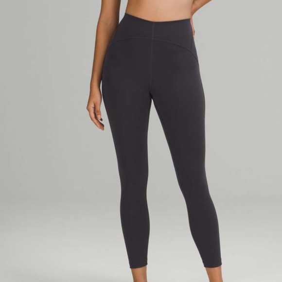 LuLulemon Instill High Rise 25” leggings in TRNV sz 2 NWT $128R - Picture 1 of 9
